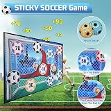 VATOS Football Ball Game Set for Kids Indoor Outdoor with Goals and Balls view 3