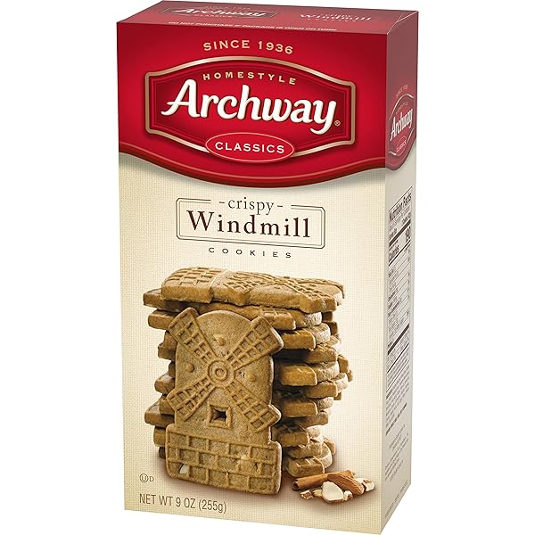 ARCHWAY COOKIES, CRISPY WINDMILL COOKIES, 9 OZ BOX