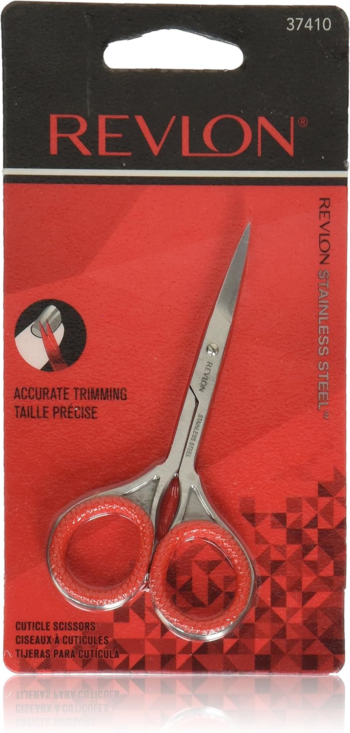 Revlon Cuticle Scissors Na, 1 Cuenta Salud, Belleza y