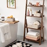 GRANNY SAYS Wicker Storage Baskets Set of 3 Large and Small Brown view 2