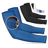 SportsTrail Non Slip, Cooling Arm Sleeves for Men