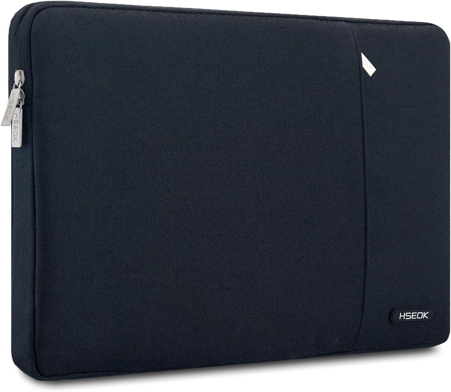 HSEOK Laptop Sleeve 10.5 Inch Case, Compatible iPad Pro 9.7" / iPad Pro 10.5" / iPad Pro 11" / Surface Go 2018, Certified Water-Resistant Shockproof Cover (10.23 x 7.28 in), Black