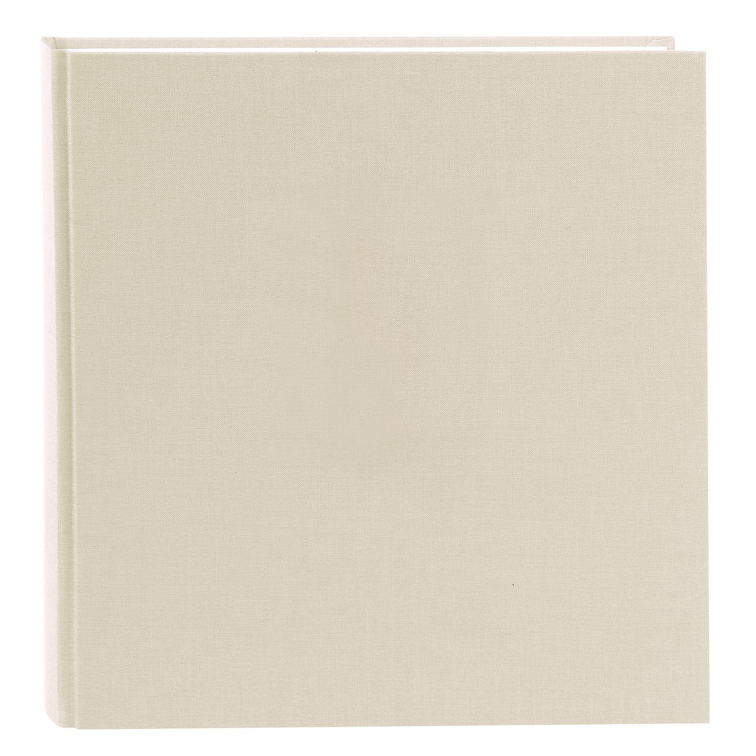 Goldbuch Summertime Trend 2 27605 Photo Album with 60 White Pages with Pargamine Dividers, Memory Album with Linen Cover, Photo Album for Gluing, Beige, 30 x 31 cm