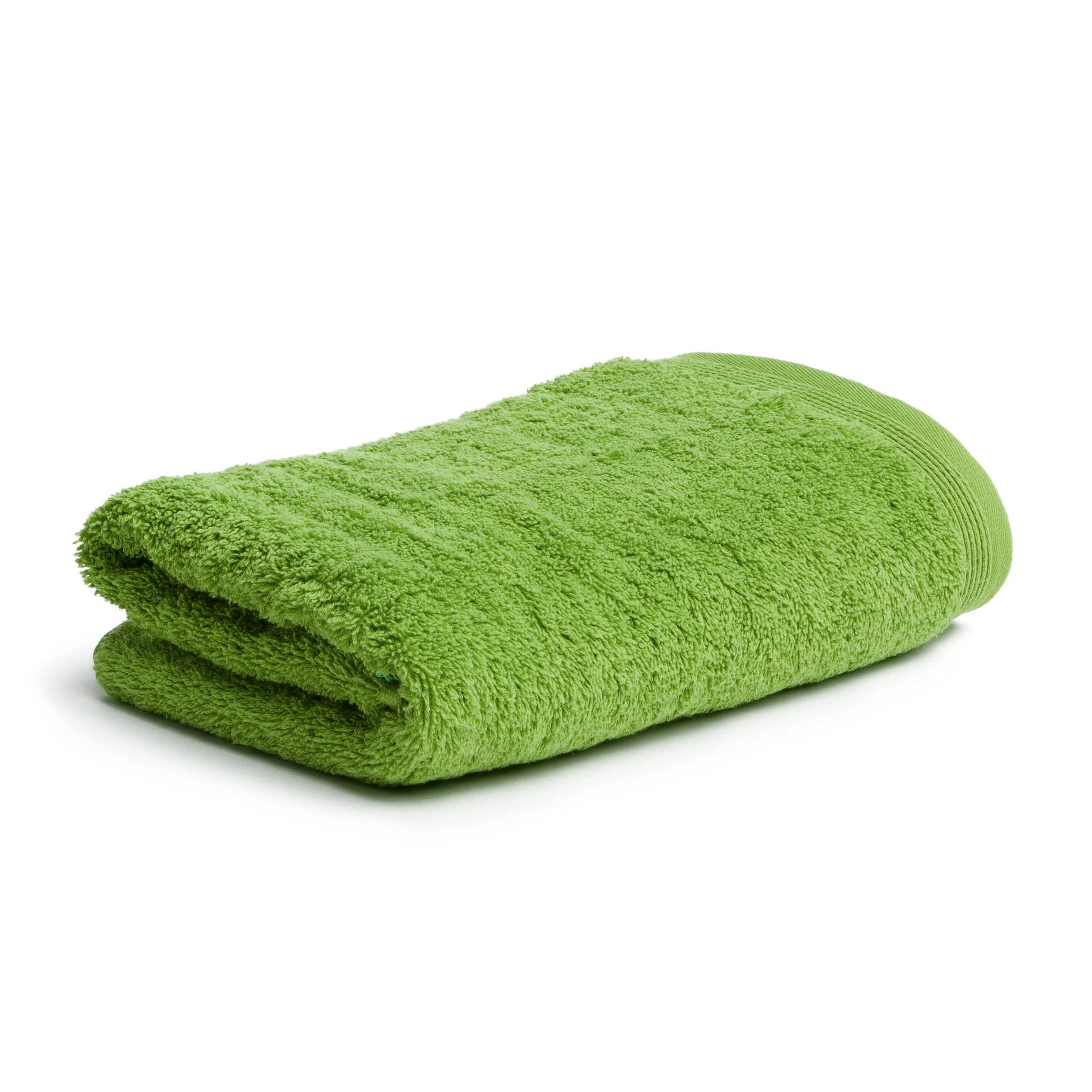 möve Superwuschel towel 50 x 100 cm made of 100% cotton, peridot