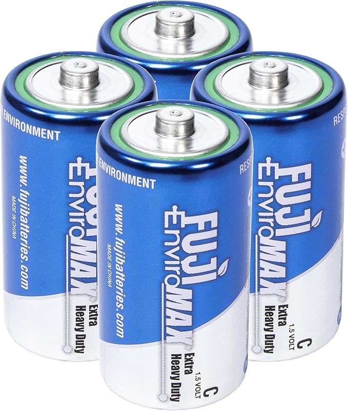 Fuji Enviromax type C batteries, extra heavy duty Amazon.co.uk Electronics