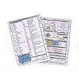 Crystal Pilot VFR-METAR Placard with Formulas and Sectional/WAC Scale (Medium)