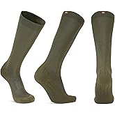 DANISH ENDURANCE 26-32 mmHg Compression Socks - Firm Support, Breathable, Boost Circulation, Men & Women, Training & Recovery