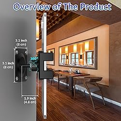 Keuvirya iPad Wall Mount, Universal 360° Rotating