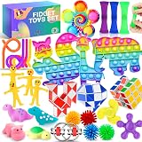 Lubibi Fidget Toys Set 30 Pcs Pack with Box Sensory Stress Relief Toy Christmas view 1