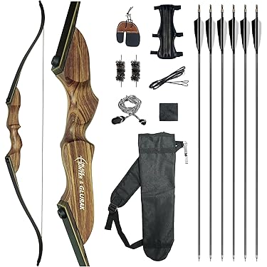 JEU DE FLECHETTE,Black set--Arc de tir à l'arc Recurve pour enfants, pour pratique du tir en
