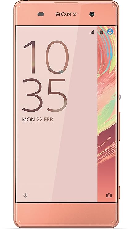Sony Xperia XA Smartphone (5 Zoll (12,7 cm) Touch-Display, 16GB interner Speicher, Android 6.0) Rose Gold