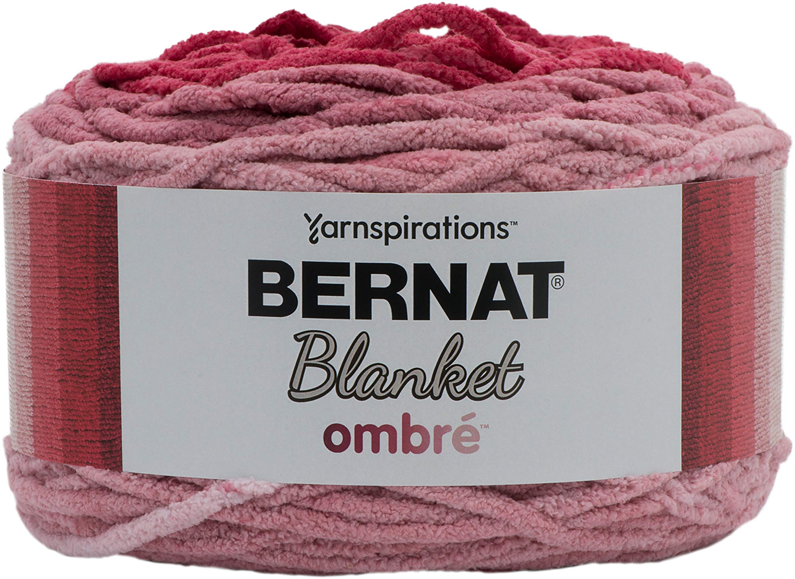 Bernat Blanket Ombre 300g - Burgundy Ombre