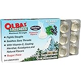 Olbas Sugar Free Cough Drops Lozenges, 24 Count