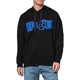 HUGO Men's Retro Logo Hooded Sweatshirt