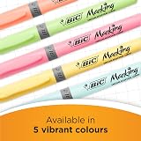 BIC Highlighters Grip Pastel Colours Multipack 6 pens view 4