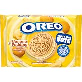 OREO Banana Pudding Sandwich Cookies, Limited Edition, 10.68 oz