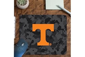Fan Brander NCAA Mousepad for Home, Office, and Gaming with Urban Camo Design (Tennessee Vols Mouspad)