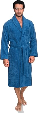 mens cotton bathrobe amazon