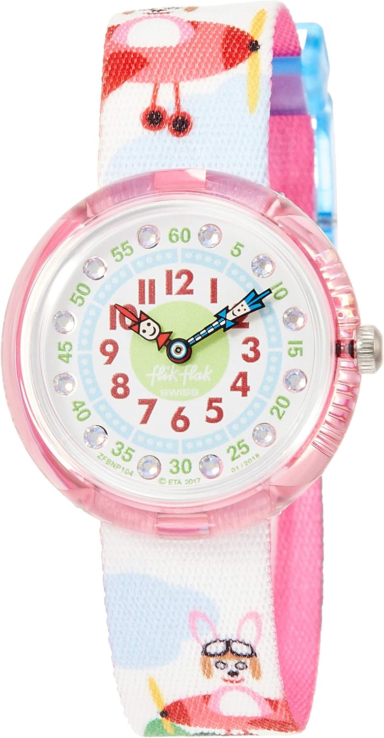 Flik Flak Quartz Montre avec Bracelet en Textile FBNP104 Amazon.fr