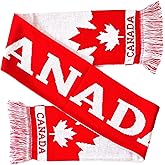 Canada Soccer Knit Scarf (Maple Leaf)