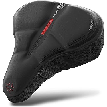 26 x 32cm Couvre Selle Gel FUCNEN Vélo Gel Housse de siège Coussin de