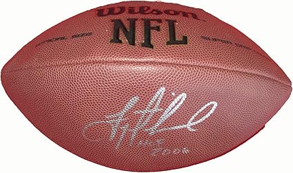 troy aikman autographed football