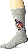 Hot Sox mens Sports Series Novelty Casual Crew Socks