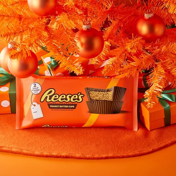 REESE’S MILK CHOCOLATE PEANUT BUTTER CUP BAR, 16 OZ., 1 LB