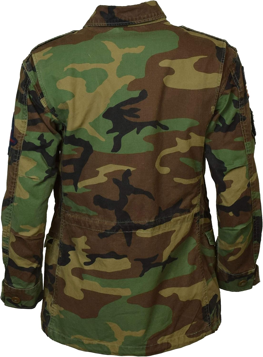 ralph lauren army jacket with patches