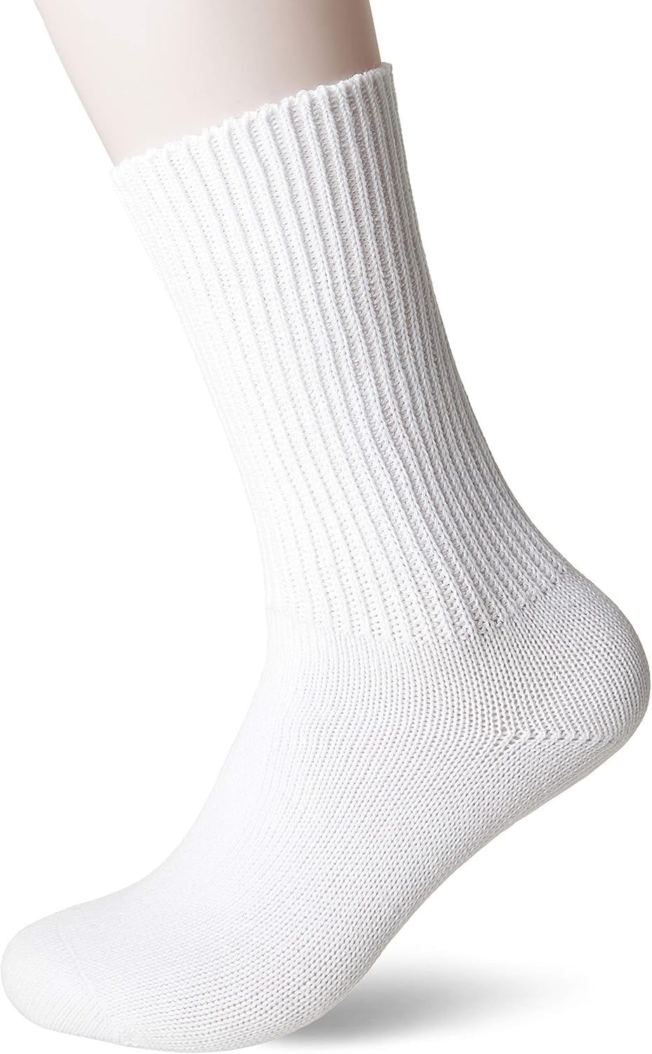 Amazon Com Comfort Sock Mid Calf Length For Shoe Size Women S 5