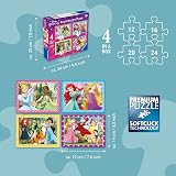 Ravensburger Disney Princess Kids Jigsaw Puzzles 4 in a Box 3+ 12 16 20 24 Piece view 6