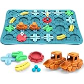 Bonitoto STEM Board Game Logical Road Builder Maze Toy for Kids Ages 3-8 | 42 Pcs Montessori Educational Puzzle, Develops Logical Thinking for Preschool Classroom Learning, Birthday Gift for Ages 4-8