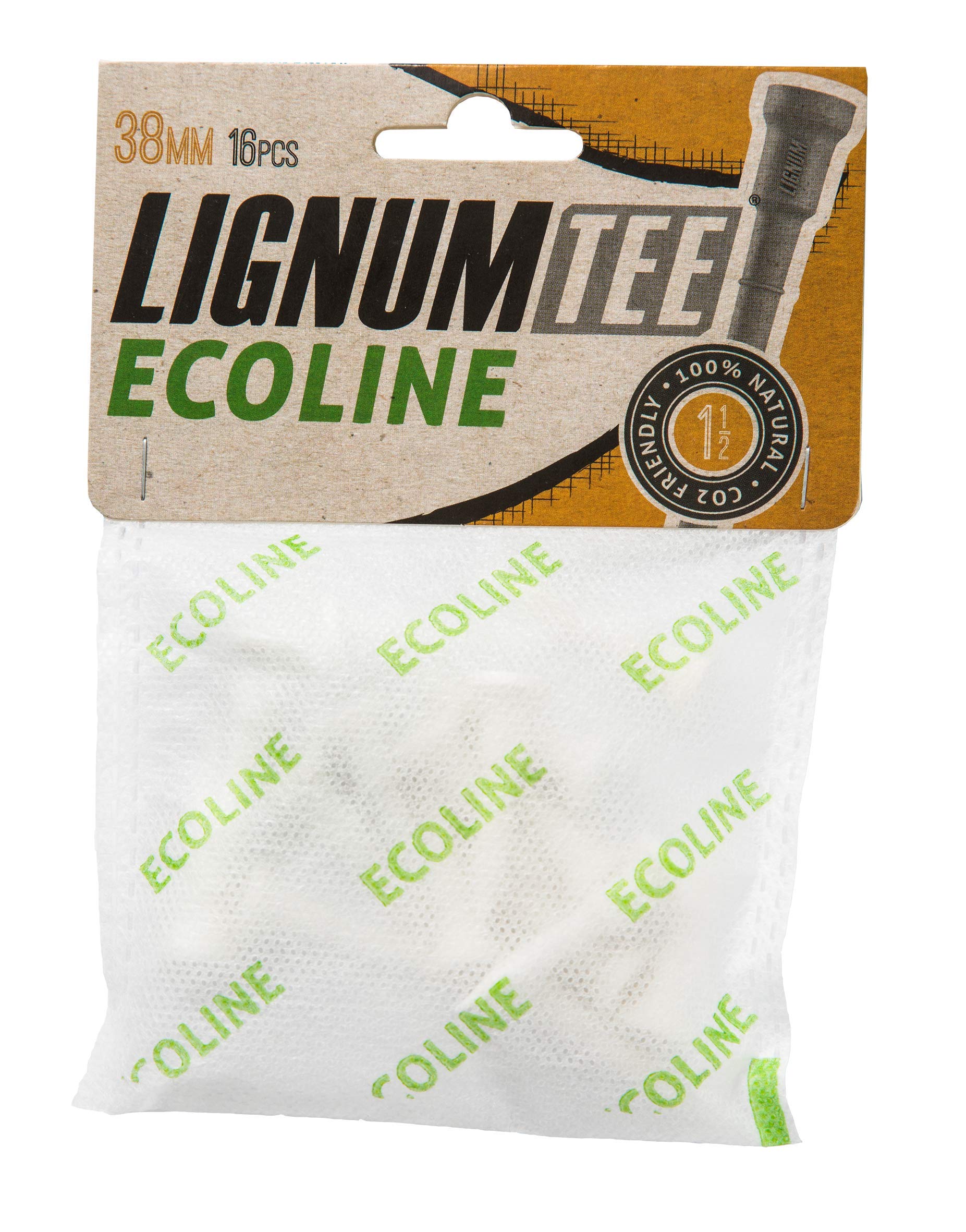 Lignum 38MM ECOLINE TEES 16PK