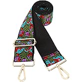 GINJKGO Purse Straps Replacement Crossbody - Adjustable Bag Strap for Purses, Wide Shoulder Strap for Women Guitar Purses