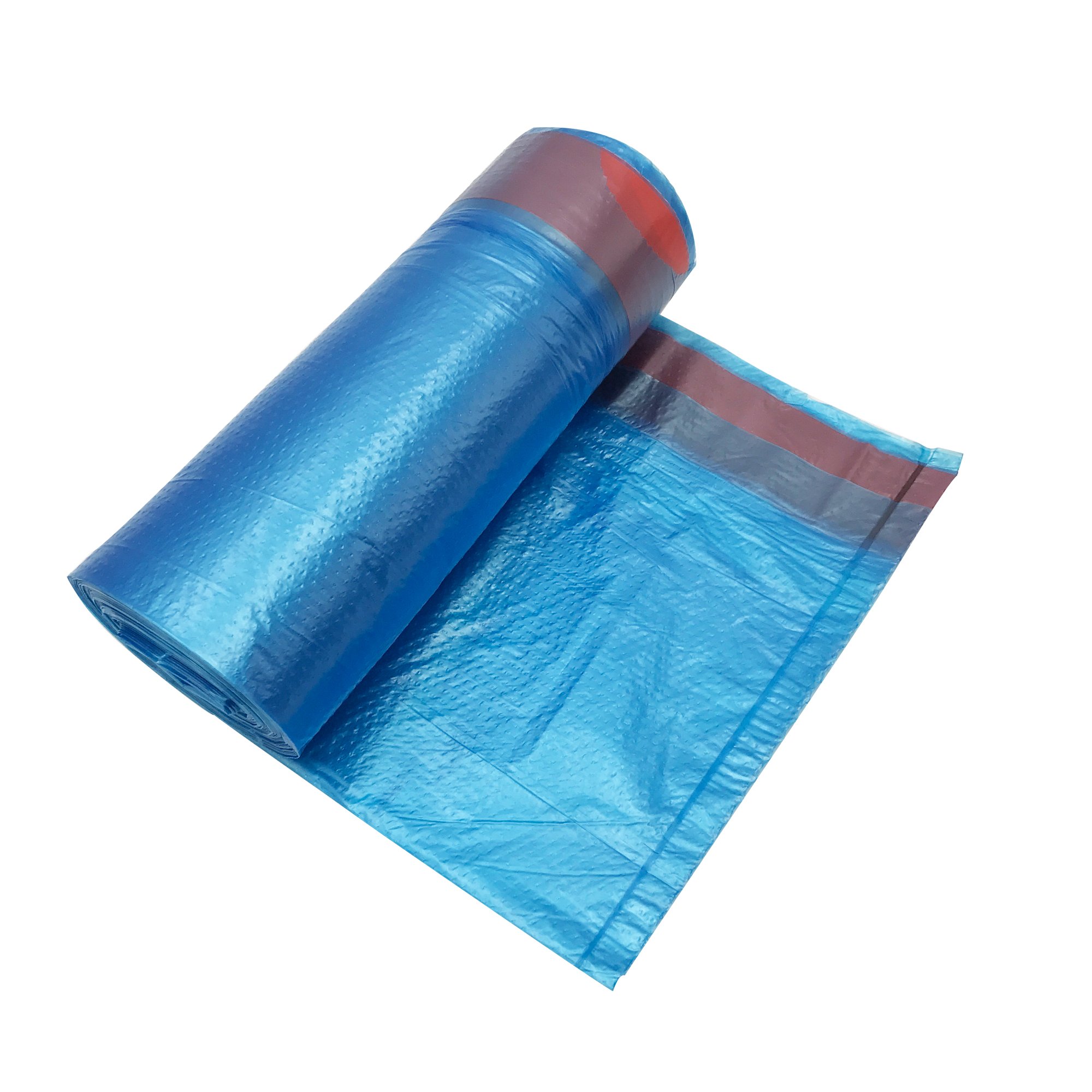 Small drawstring trash bags(2.6 gallon 3roll/90 counts) , Extra Strong Garbage Bag?blue?
