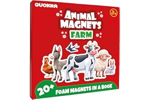 QUOKKA Magnetic Puzzles for Kids Ages 3-5 - 20 Pieces Toddler Puzzles 3-4 Year Old - Car and Airplane Activities for Kids - F