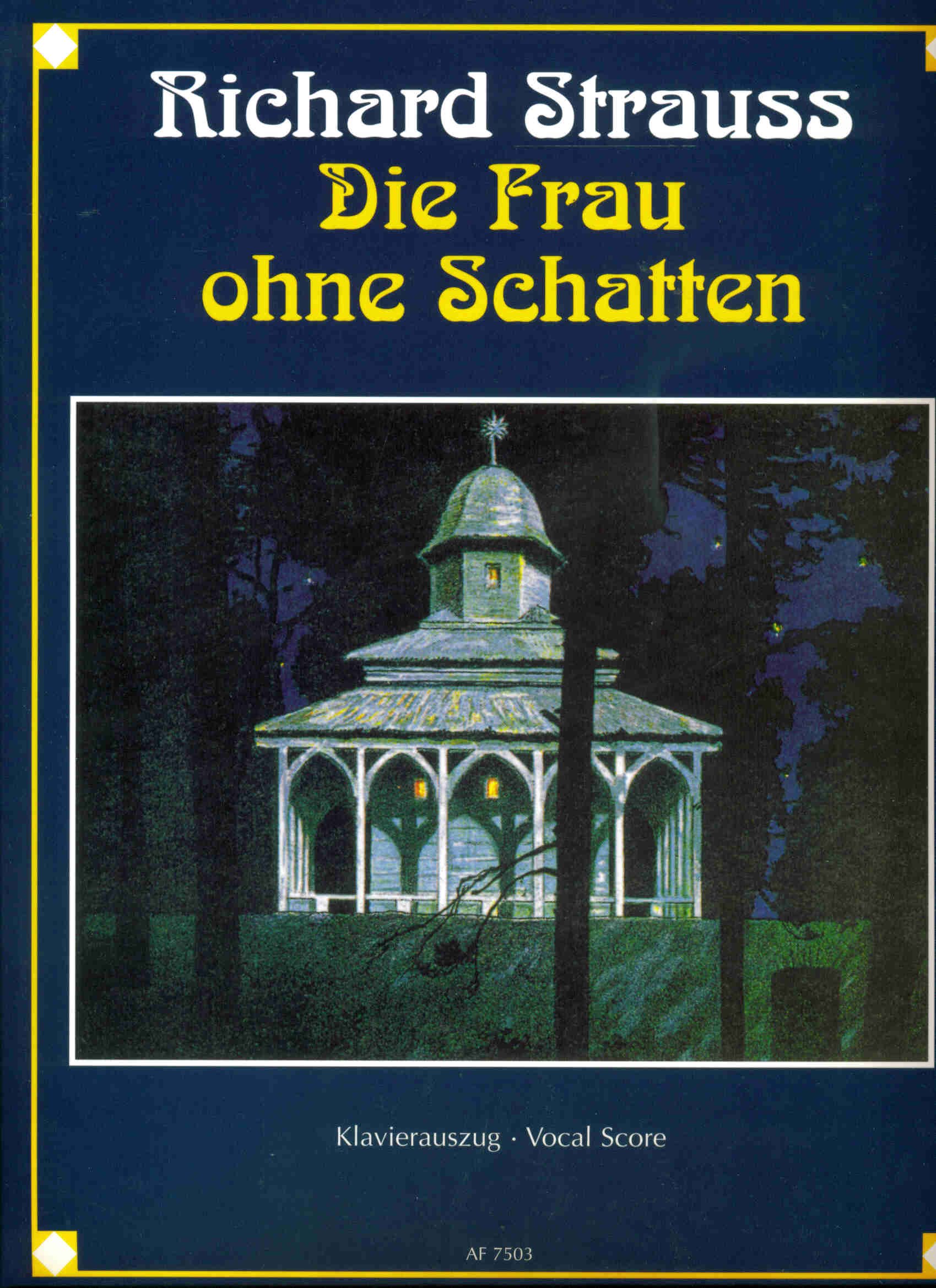 DIE FRAU OHNE SCHATTEN OP. 65-OPER, KLAV