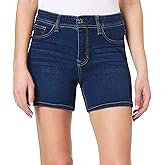 Angels Forever Young Women's 360 Sculpt 5" and 7" Inseam Mid Thigh Denim Shorts, Sizes 6-16
