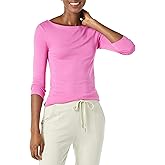 Amazon Essentials Women's Slim-Fit 3/4 Sleeve