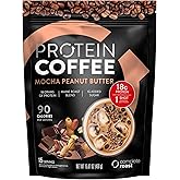 High Protein Complete Roast Mocha Peanut Butter, 15 g of Protein, Keto Friendly 15 Serving
