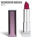 Maybelline New York Color Sensational Pink Lipstick Matte Lipstick, Mesmerizing Magenta, 0.15 oz