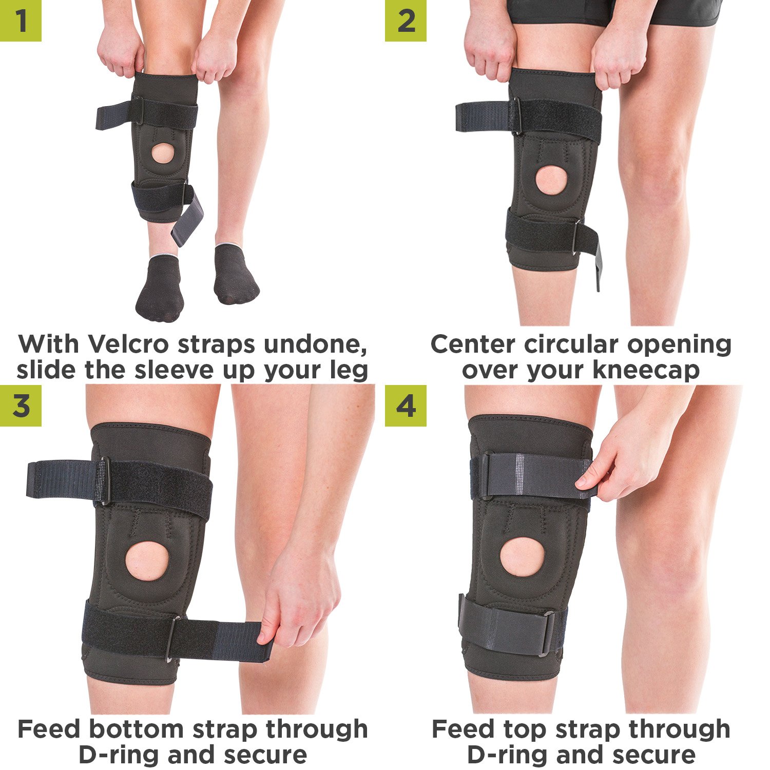 BraceAbility Patellofemoral Pain Knee Brace Chondromalacia Treatment