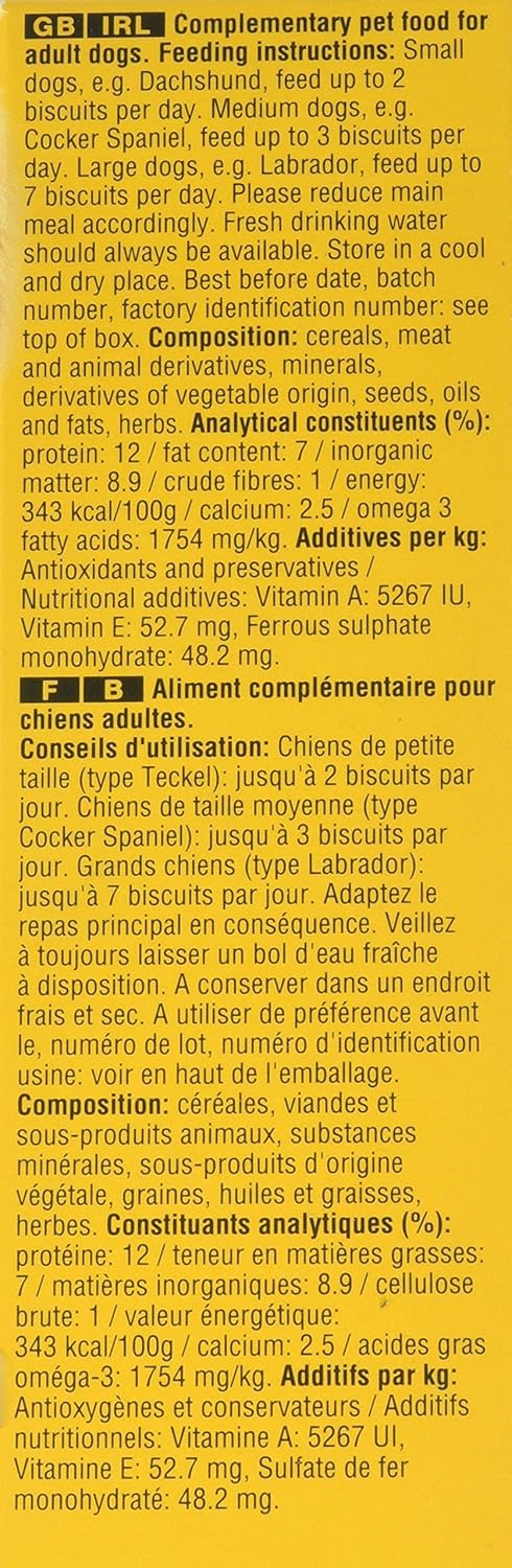 Pedigree Biscrok Gravy Bones Dog Biscuit Treats, 400 g, 33.33 g (Pack of 12) - Image 4