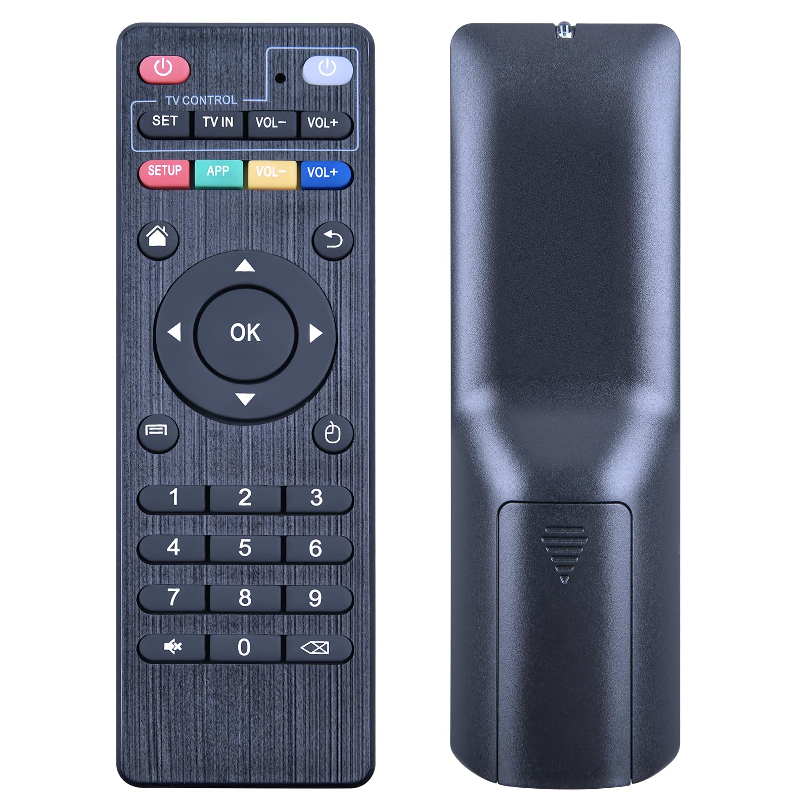 GOUYESHO Remote Control Replacement for Media Player Compatible with MYPIN HA0057/HA0324/HA0284 for Mini 1080p Full-HD Ultra HDMI Digital Media Player