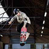 Xootz Kids Skateboard 31 inch Maple Deck Double Kick Boys Girls Designs view 2