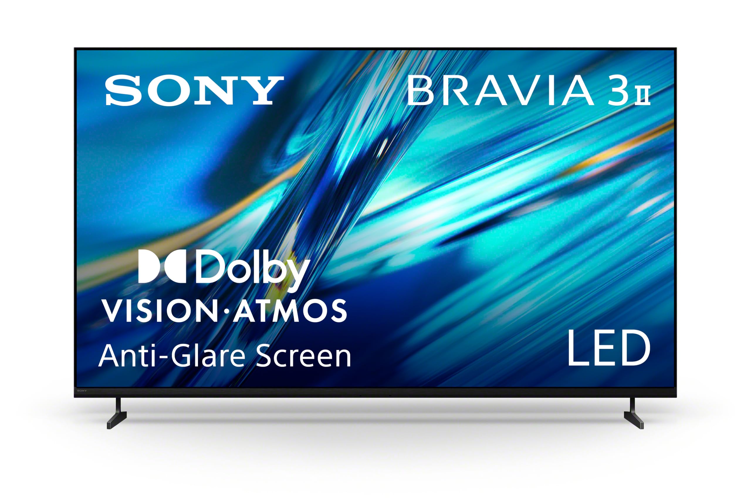 Sony BRAVIA 3 II 65 Inch 4K HDR LED Smart Google TV with Gemini, XR Processor with AI Technology, Dolby Vision/Atmos, 120Hz Television, Anti-Glare Screen, K-65XR30M2, 2026 Model