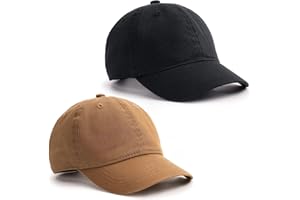 FURTALK Toddler Baseball Hat Kids Boys Girls Adjustable Washed Cotton Baseball Cap