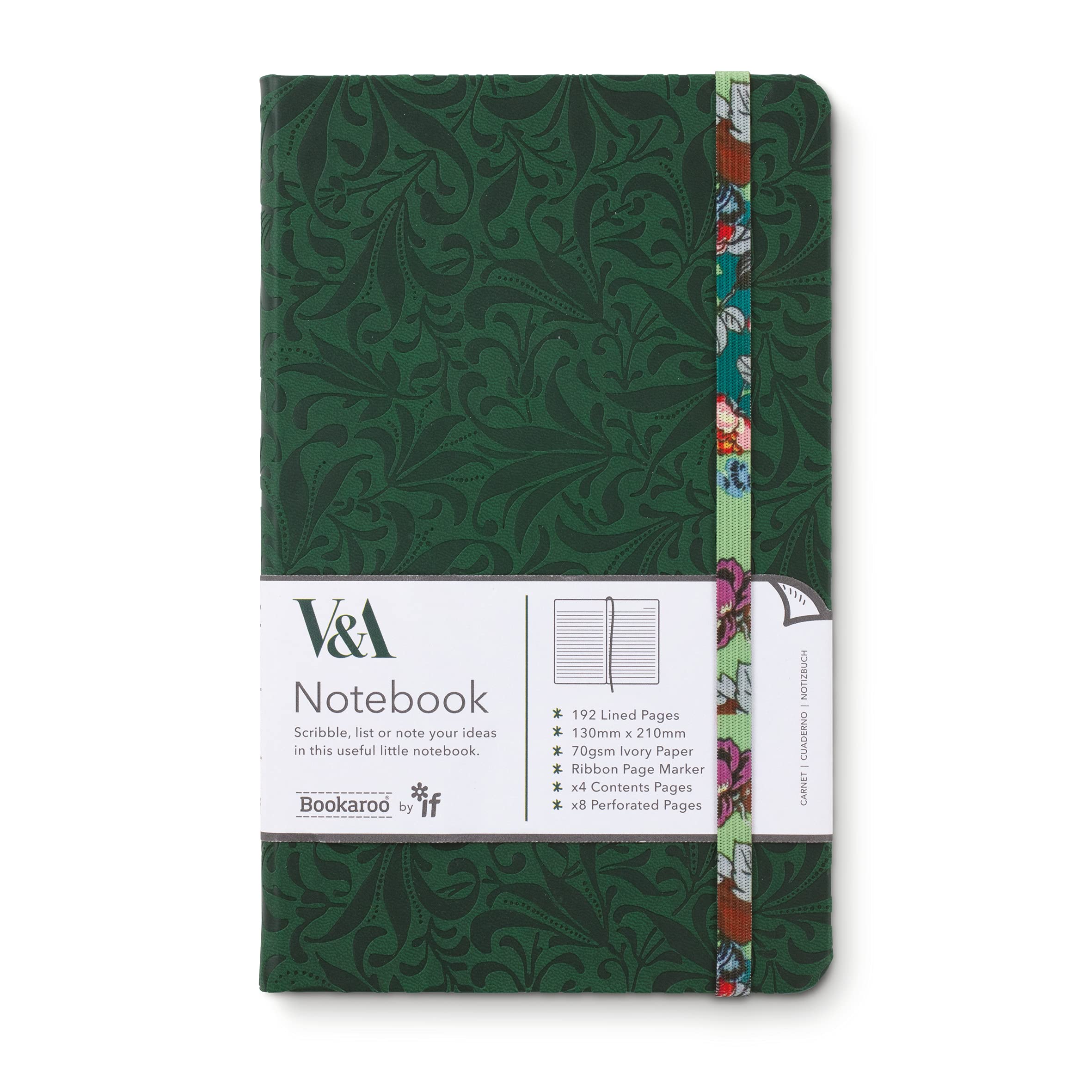 IF V & A Bookaroo A5 Journal Sundour Pheasant