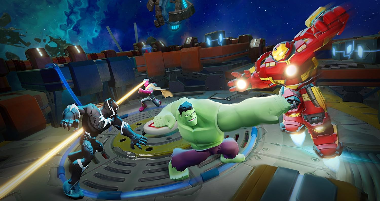 Disney Infinity 3.0 Edition: MARVEL Battlegrounds Play Set: V Di 3.0 Marv Battleground Playset: Video Games
