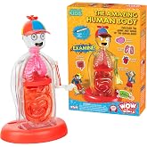 Wow in the World: The Amazing Human Body | Biology Set | Explore a See-Through Interactive Body Model | STEM Science Learning &amp; Education | Ages 4+